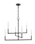 Camille Aged Iron Chandelier